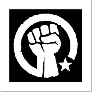 Raised Revolution Fist Posters and Art